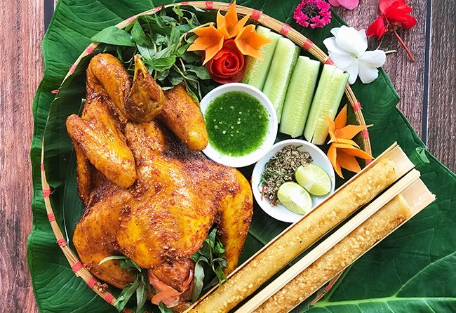 Trưa nay ăn gì: gà nướng cơm lam âm vang núi rừng Tây Nguyên - Sài Gòn Tiếp  Thị