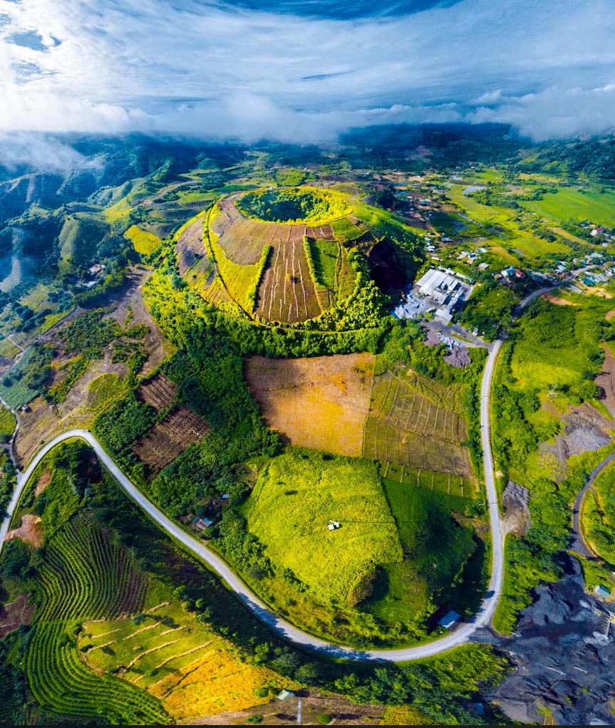 Top 7 Ấn tượng Việt Nam: Nâm Kar, ngọn núi lửa đẹp bậc nhất Đắk Nông