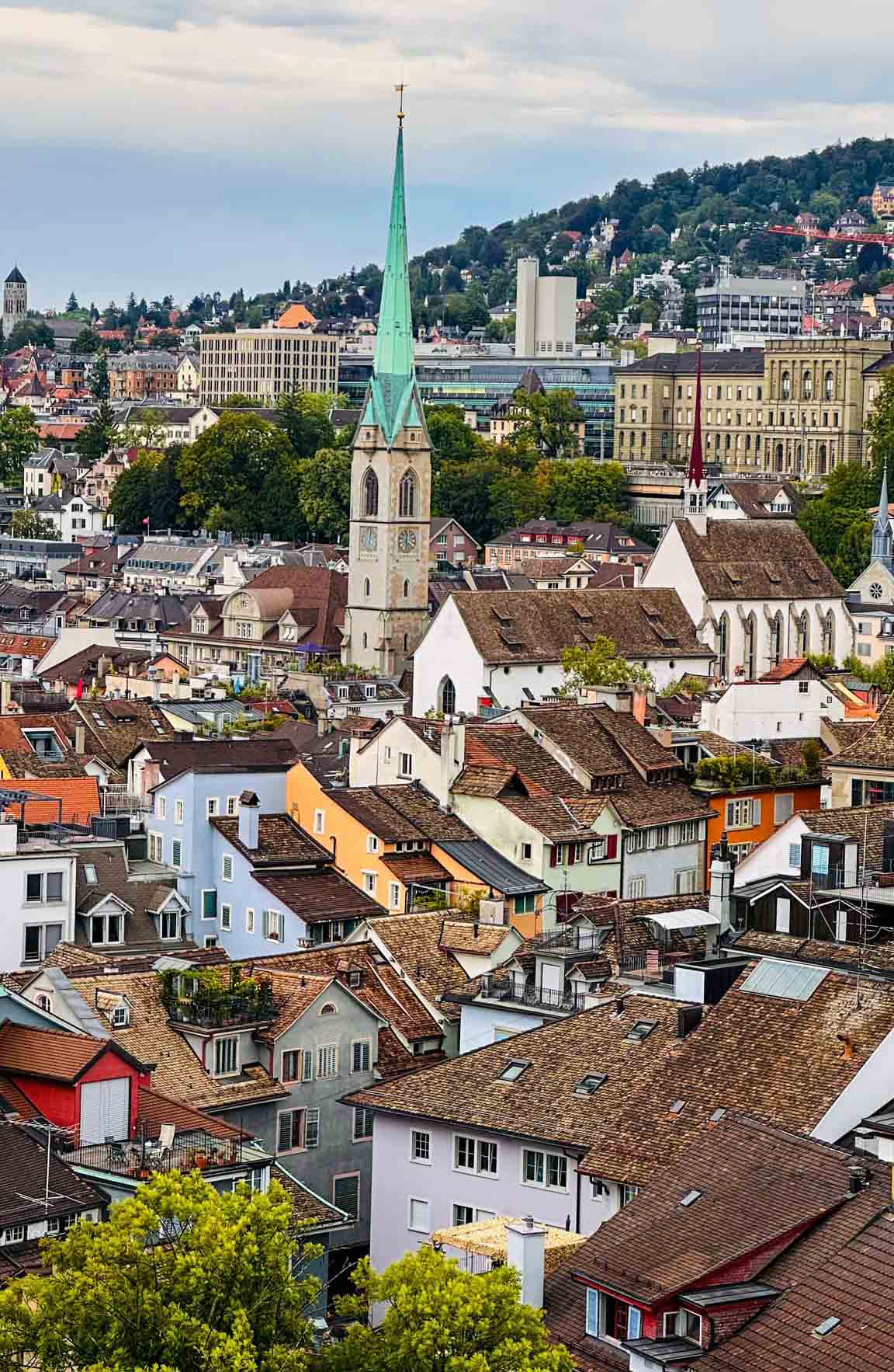 Cảnh sắc Zurich, thành phố lớn nhất Thụy Sĩ